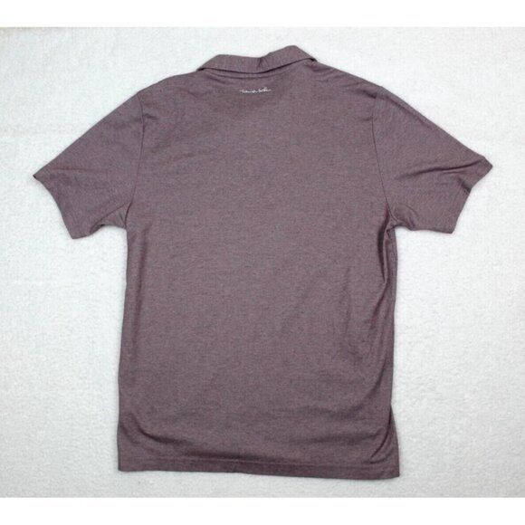 Travis Mathew Mens Large Golf Polo Shirt Pocket Red Outdoor Pima Cotton - Picture 7 of 8